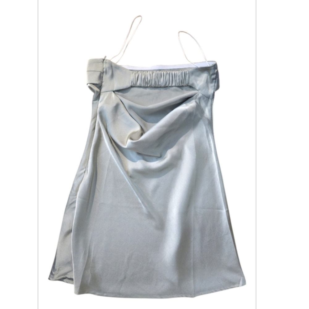 Phillipa Mini Dress Sage Size 6 - Picture 2 of 7